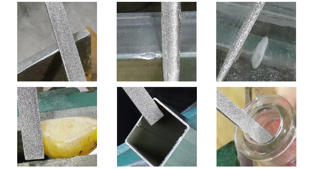 Nickel-Plated-Diamond-Irbad-File-Dejinta-qalabka Abrasive-Faahfaahinta1